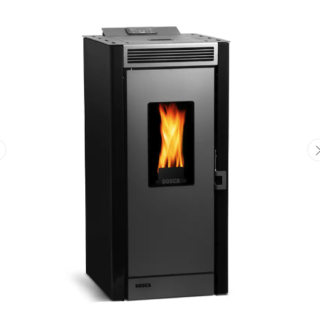 Estufa a pellet Black Vision negra